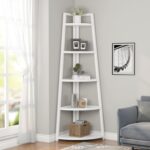 Inglesbatch Corner Bookcase - Chic Decora