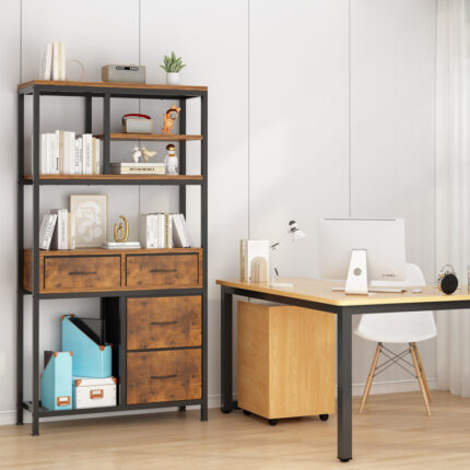 Jacquelina Storage Bookcase - Chic Decora