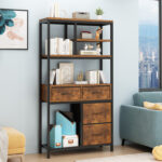 Jacquelina Storage Bookcase - Chic Decora