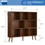 Jaen Bookcase - Chic Decora