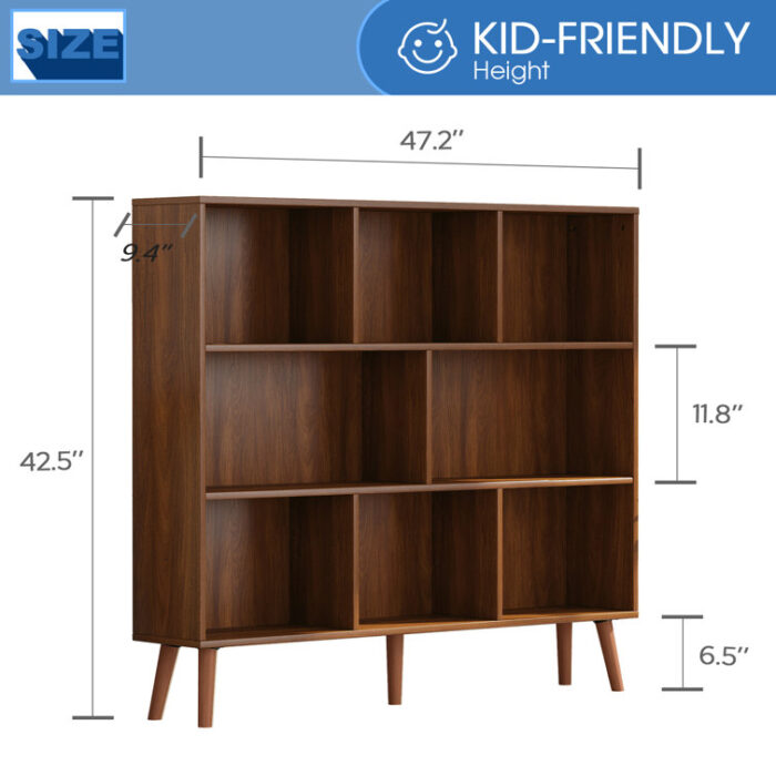 Jaen Bookcase - Chic Decora