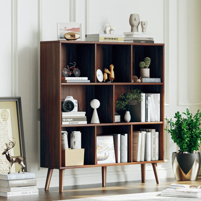 Jaen Bookcase - Chic Decora