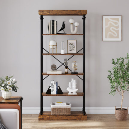 Jahara Bookcase - Chic Decora