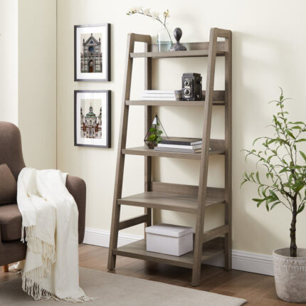 Jaie Ladder Bookcase - Chic Decora