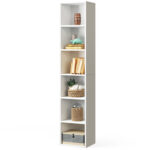 Jaley 71.5″H,Modern Storage 6-Tier Bookshelf - Chic Decora