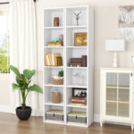 Jaley 71.5″H,Modern Storage 6-Tier Bookshelf - Chic Decora