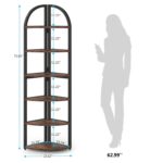 Jamul Corner Bookcase - Chic Decora