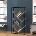 Jayland Geometric Bookcase - Chic Decora