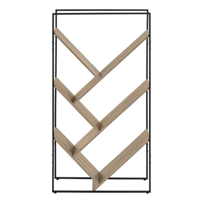 Jayland Geometric Bookcase - Chic Decora