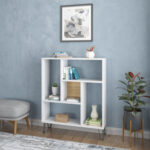 Jayvianna Geometric Bookcase - Chic Decora