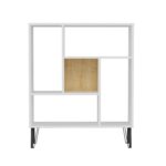 Jayvianna Geometric Bookcase - Chic Decora