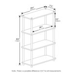 Johnston Etagere Bookcase - Chic Decora