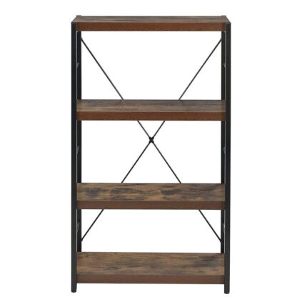 Step One 55.25″ H x 19.5″ W Standard Bookcase - Chic Decora