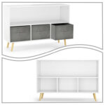 Judene Storage Bookcase - Chic Decora