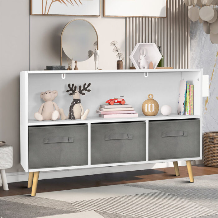 Judene Storage Bookcase - Chic Decora