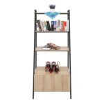 Jyelle Ladder Storage Bookcase - Chic Decora