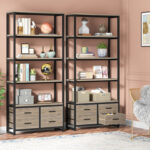 Kaltrina Etagere Storage Bookcase - Chic Decora