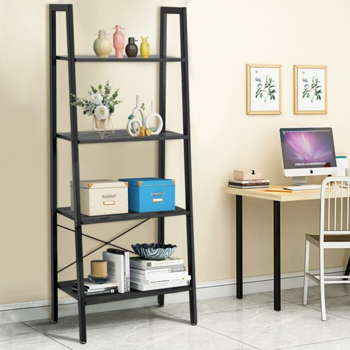 Kamm Ladder Bookcase - Chic Decora