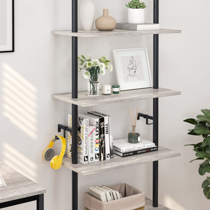 Kapp Ladder Bookcase - Chic Decora