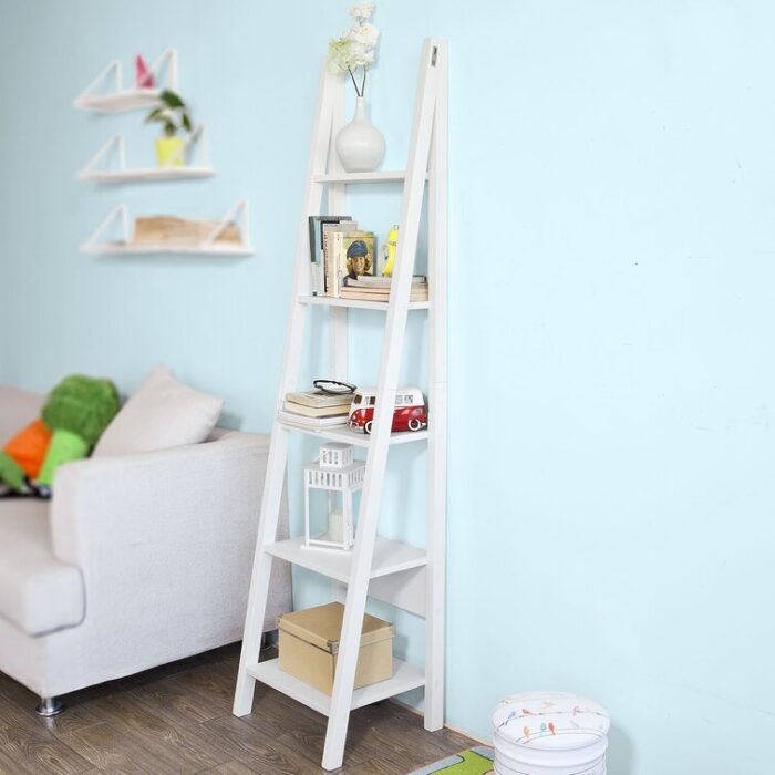 Katarra Ladder Bookcase - Chic Decora