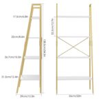 Keden Ladder Bookcase - Chic Decora