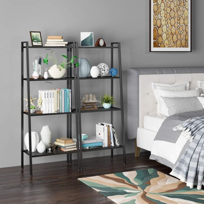 Kedeshia Ladder Bookcase - Chic Decora