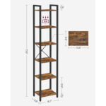 Keemon Etagere Bookcase - Chic Decora