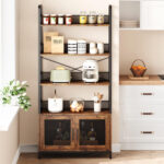 Kennethia Storage Bookcase - Chic Decora