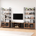 Kennethia Storage Bookcase - Chic Decora