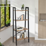 Khmbriel Ladder Bookcase - Chic Decora