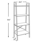 Khmbriel Ladder Bookcase - Chic Decora