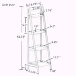 Kimara Ladder Bookcase - Chic Decora