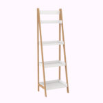 Kimara Ladder Bookcase - Chic Decora