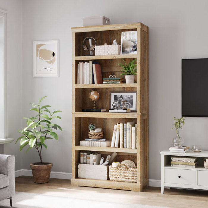 Kiwako Bookcase - Chic Decora