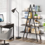 Ladder Bookcase - Chic Decora