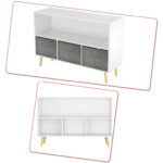 Kolle Storage Bookcase - Chic Decora