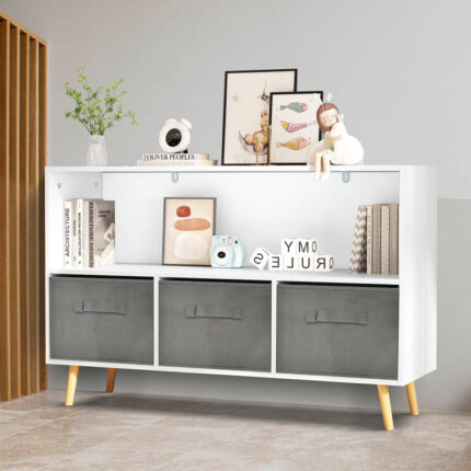 Kolle Storage Bookcase - Chic Decora