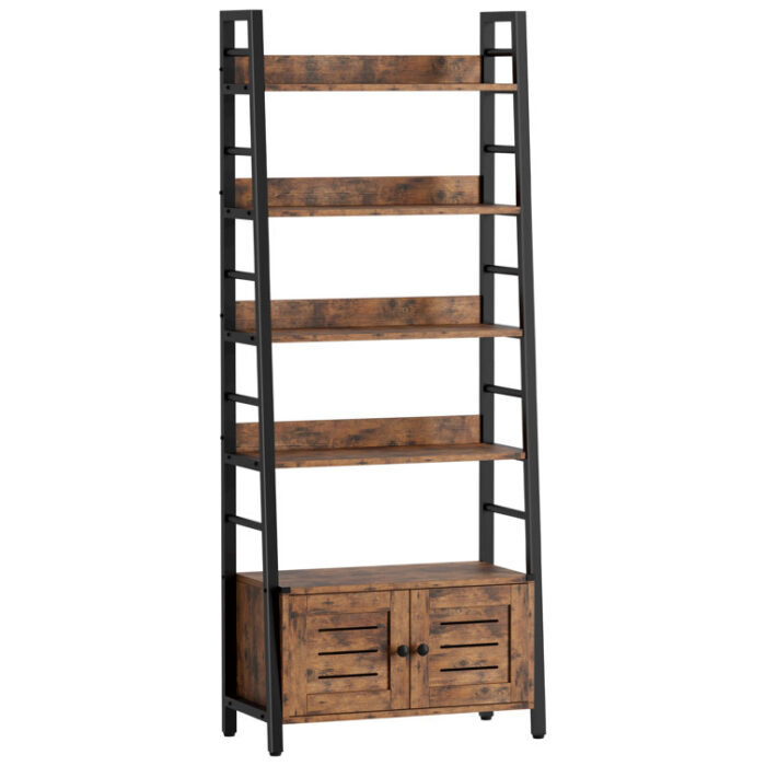 Kyesha Ladder Storage Bookcase - Chic Decora