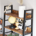 Kyesha Ladder Storage Bookcase - Chic Decora