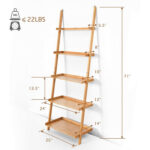 Ladder Bookcase - Chic Decora