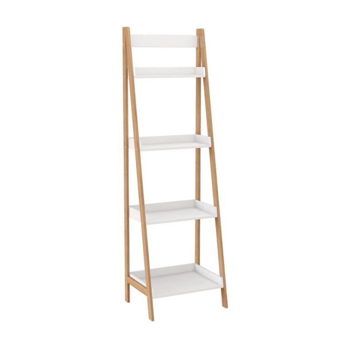 Ladder Bookcase - Chic Decora