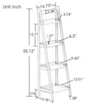 Ladder Bookcase - Chic Decora