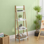 Ladder Bookcase - Chic Decora