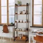 Ladder Bookcase - Chic Decora