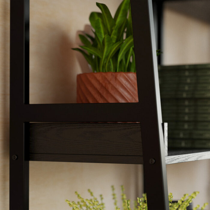 Ladder Bookcase - Chic Decora