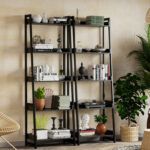 Ladder Bookcase - Chic Decora