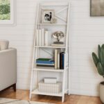 Ladder Bookcase - Chic Decora