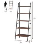 Ladder Bookcase - Chic Decora