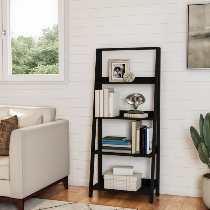 Ladder Bookcase - Chic Decora