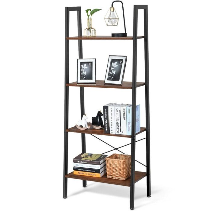 Ladder Bookcase - Chic Decora